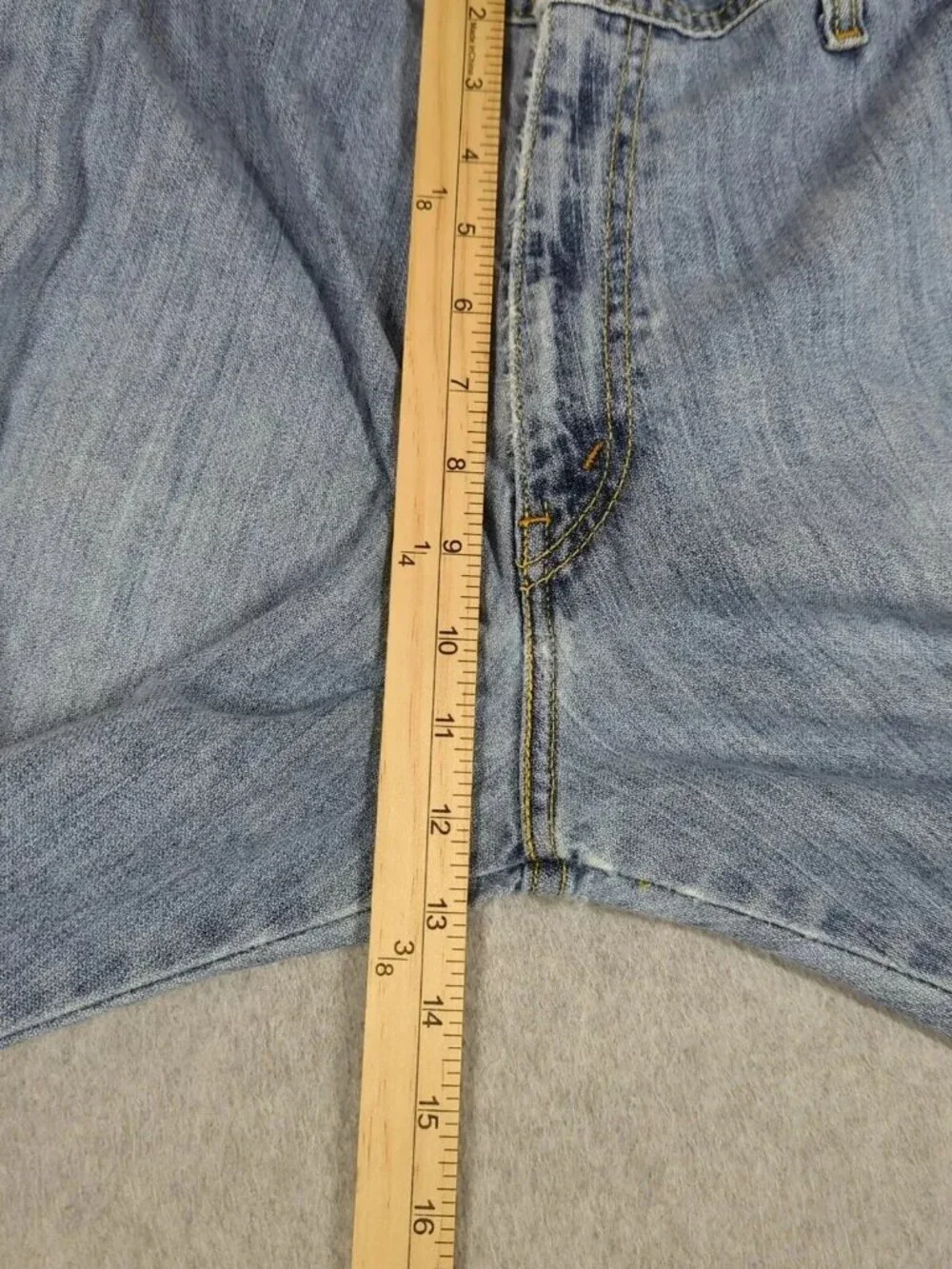 Levi's Silver Tab Carpenter Jeans Men's 33x32 (Fit 33x31) Blue Faded Baggy